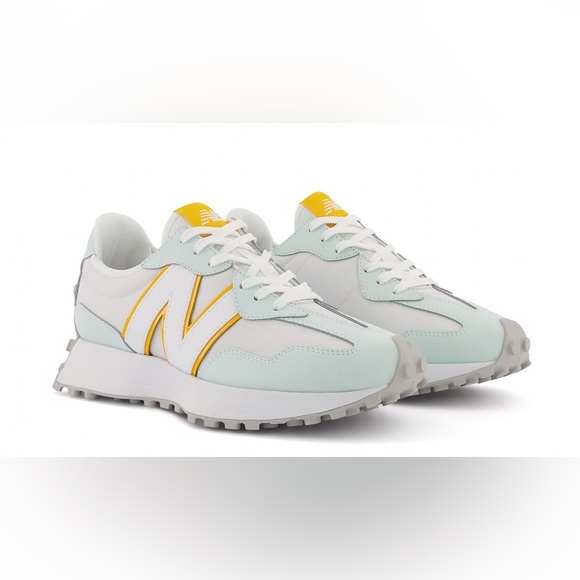New Balance Shoes - New Balance 327 Sneakers In Mint and Orange Women’s Size 7.5 New
